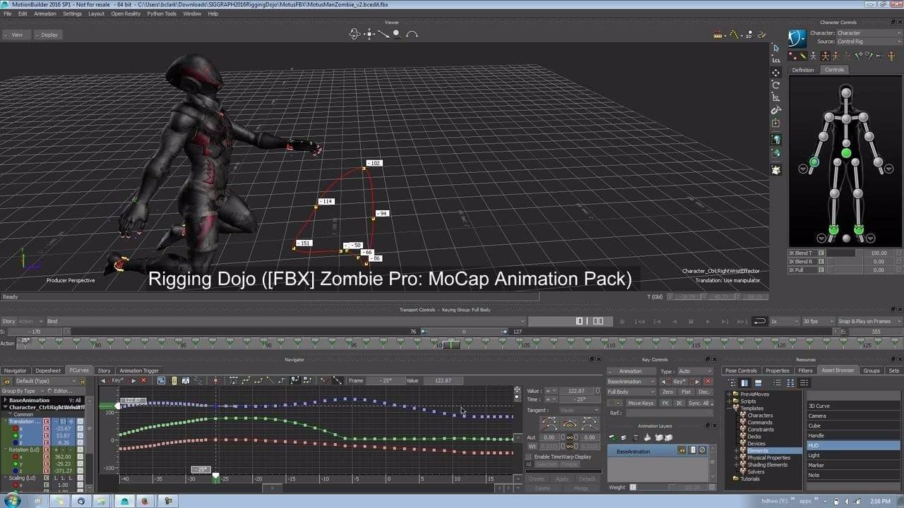 MotionBuilder Rigging to Retargeting